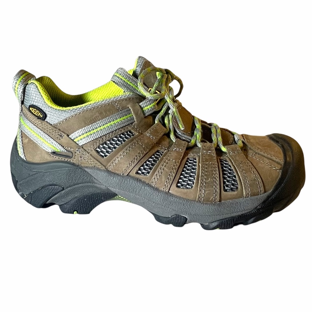 Keen Brown Hiking Camping Lace Up Athletic Shoes
